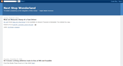 Desktop Screenshot of next-stop-wonderland.blogspot.com