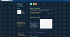 Desktop Screenshot of lowslyn.blogspot.com