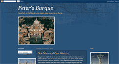 Desktop Screenshot of petersbarque.blogspot.com