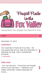 Mobile Screenshot of frugalfindsinthefoxvalley.blogspot.com