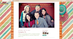 Desktop Screenshot of chanel-thejohnsonjourney.blogspot.com