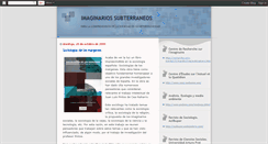 Desktop Screenshot of imaginariossubterraneos.blogspot.com