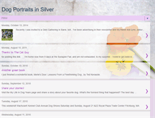 Tablet Screenshot of dogsinsilver.blogspot.com