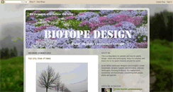Desktop Screenshot of biotopedesign.blogspot.com