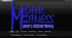 Desktop Screenshot of mohrfitness.blogspot.com