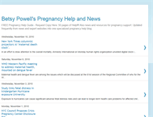 Tablet Screenshot of betsypowellpregnancyhelp.blogspot.com