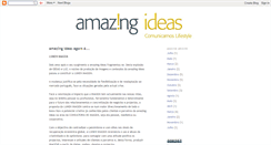 Desktop Screenshot of amazingideas-lifestyle.blogspot.com