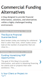 Mobile Screenshot of commercialfundingalternatives.blogspot.com