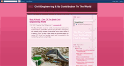Desktop Screenshot of civilengg08.blogspot.com