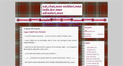 Desktop Screenshot of guzelnicklermsn.blogspot.com