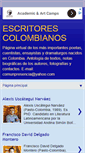 Mobile Screenshot of escritorescolombianos.blogspot.com