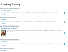 Tablet Screenshot of journeytoheal.blogspot.com