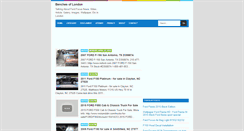 Desktop Screenshot of benchesoflondon.blogspot.com