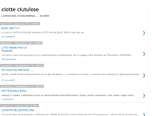 Tablet Screenshot of ciotte-ciutulose.blogspot.com