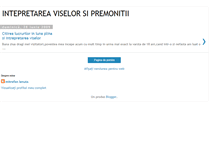 Tablet Screenshot of intrepretareaviselorsipremonitii.blogspot.com