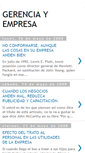 Mobile Screenshot of gerenciayempresa.blogspot.com