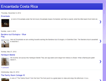 Tablet Screenshot of encantadacostarica.blogspot.com