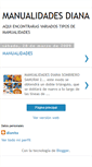 Mobile Screenshot of manualidadesdiana2091.blogspot.com