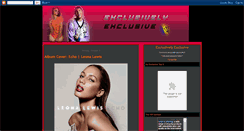 Desktop Screenshot of exclusivelyexclusive.blogspot.com