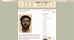 Desktop Screenshot of clayheart.blogspot.com