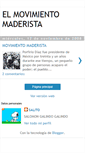 Mobile Screenshot of elmovimientomaderista.blogspot.com