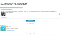 Tablet Screenshot of elmovimientomaderista.blogspot.com