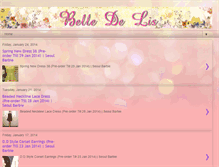 Tablet Screenshot of belledelis.blogspot.com