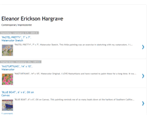 Tablet Screenshot of elliesartblog.blogspot.com