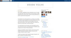 Desktop Screenshot of desdetelde.blogspot.com