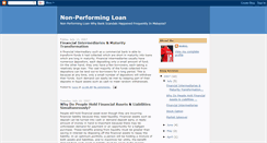 Desktop Screenshot of non-performing-loan.blogspot.com