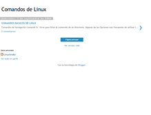 Tablet Screenshot of comandosdelinux-linuxlandia.blogspot.com