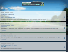 Tablet Screenshot of mobiletesttech.blogspot.com