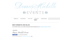 Desktop Screenshot of deaniemichelleevents.blogspot.com