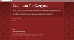 Desktop Screenshot of buddhism4happiness.blogspot.com