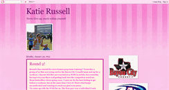 Desktop Screenshot of katie4russell.blogspot.com