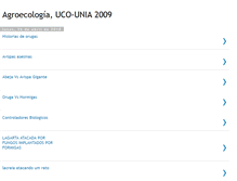 Tablet Screenshot of agroecologiauco.blogspot.com