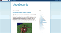 Desktop Screenshot of 1vedezevanje.blogspot.com