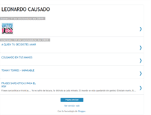 Tablet Screenshot of leonardo-causado.blogspot.com