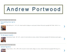 Tablet Screenshot of andrewportwood.blogspot.com