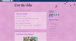 Desktop Screenshot of comunidadedavida.blogspot.com