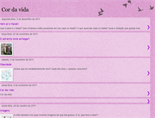 Tablet Screenshot of comunidadedavida.blogspot.com