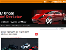 Tablet Screenshot of elrincondelconductor.blogspot.com