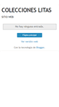 Mobile Screenshot of coleccioneslitas2009.blogspot.com