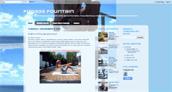 Desktop Screenshot of fitnessfountain.blogspot.com