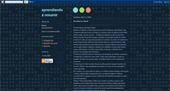 Desktop Screenshot of kingenio20resumen.blogspot.com