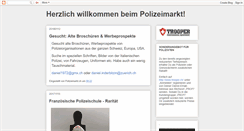 Desktop Screenshot of polizeimarkt.blogspot.com