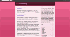 Desktop Screenshot of feminimblog.blogspot.com