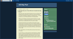 Desktop Screenshot of acn-rep.blogspot.com