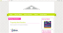 Desktop Screenshot of monogrammedmarketplace.blogspot.com