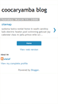 Mobile Screenshot of coocaryamba.blogspot.com
